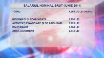 SALARIUL NOMINAL BRUT (IUNIE 2014)