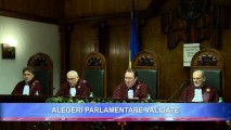 CURTEA CONSTUTUȚIONALĂ A HOTĂRÂT: ALEGERILE PARLAMENTARE 2014, VALIDATE