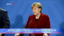 Angela Merkel îndeamnă Rusia să continue proiectul South Stream
