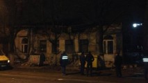 В Кишиневе ночью частично обрушилось здание