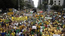 Бразилия: массовые манифестации против президента