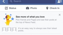 Facebook testează opțiunea să poți să alegi cine să fie în fruntea news feed-ului tău