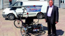 În Moldova a fost construit un automobil solar cu trei roți