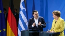 Datoria Greciei: Discuții îndelungate, la Riga, între Merkel, Hollande și Tsipras