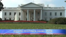 Discuție telefonică Obama - Putin