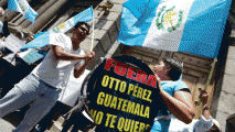 Mandat de arestare pe numele președintelui Guatemalei