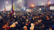 Continuă protestele din România