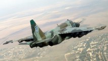На Украине разбился Су-25, выполнявший учебный полет