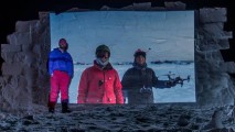 Путешествие в Америку вдохновило канадца на строительство снежного кинотеатра