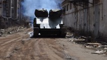В Киеве испытали созданный из бульдозера «инновационный» танк