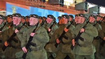 В Москве прошла репетиция сухопутной части Парада Победы