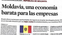 Condițiile investiționale din R. Moldova lăudate de presa spaniolă,care invită oamenii de afaceri să investească în țara noastră
