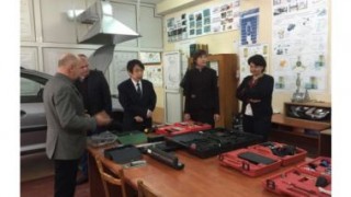 Профессиональные школы получили от правительства Японии оборудование
