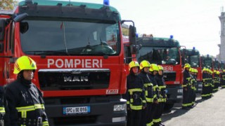 Весной 2017 года СЧС получит от Великобритании четыре новые пожарные машины