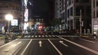 Яма в Японии, отремонтированная в рекордно короткие сроки, снова появляется