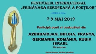 Poeți din 8 țări vor participa la Festivalul Primăvara Europeană a Poeţilor
