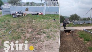 2 bărbați pe motocicletă, uciși de un gard de beton la Cimișlia