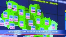 РЕКОРДНО НИЗКАЯ ЯВКА НА ВЫБОРАХ НА УКРАИНЕ