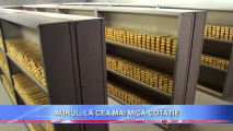 AURUL A COBORÂT LA CEA MAI MICĂ COTAȚIE