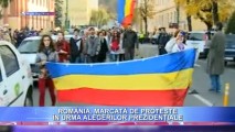 ROMÂNII PROSTESTEAZĂ ÎN URMA ALEGERILOR PREZIDENȚIALE