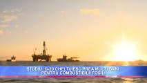 G-20 CHELTUIESC PREA MULȚI BANI PENTRU COMBUSTIBILII FOSILI