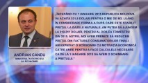 Andrian Candu prognozează o reducere la prețul gazelor