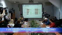 8 din 10 moldoveni sunt conectați la LA INTERNET