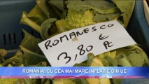 România, cu cea mai mare inflație din UE