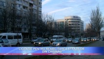 Licitație pentru reabilitarea străzilor din Chișinău