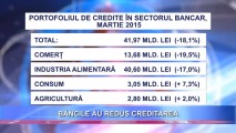 Băncile din Moldova, au redus creditarea cu aproape 20%