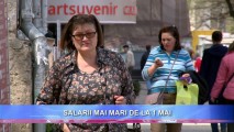 Salariu minim va crește cu 15% de la 1 Mai