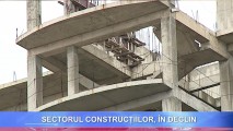 Sectorul de construcții a luat un trend descendent