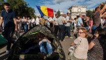 A doua zi de proteste la Chișinău