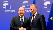 Valeriu Streleț a avut o întrevedere cu Președintele Consiliului European, Donald Tusk