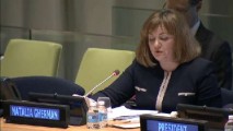 Natalia Gherman, apreciată la ONU