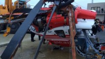 Молдавский вертолет SMURD потерпел крушение в Кантемирском районе